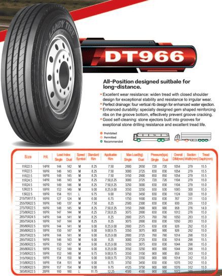 DT966 LANDY TYRES